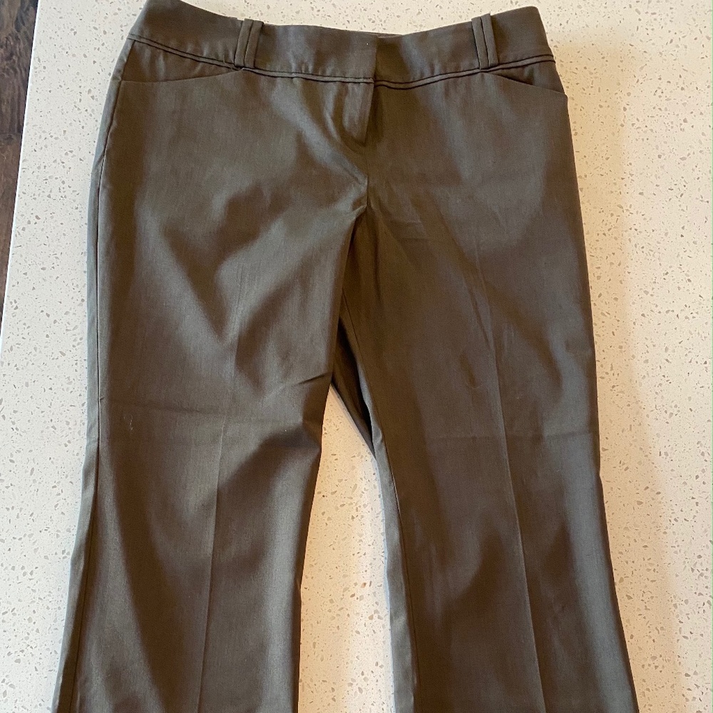 NWOT The Limited Cassidy Dress Pants Brown in 10 Short